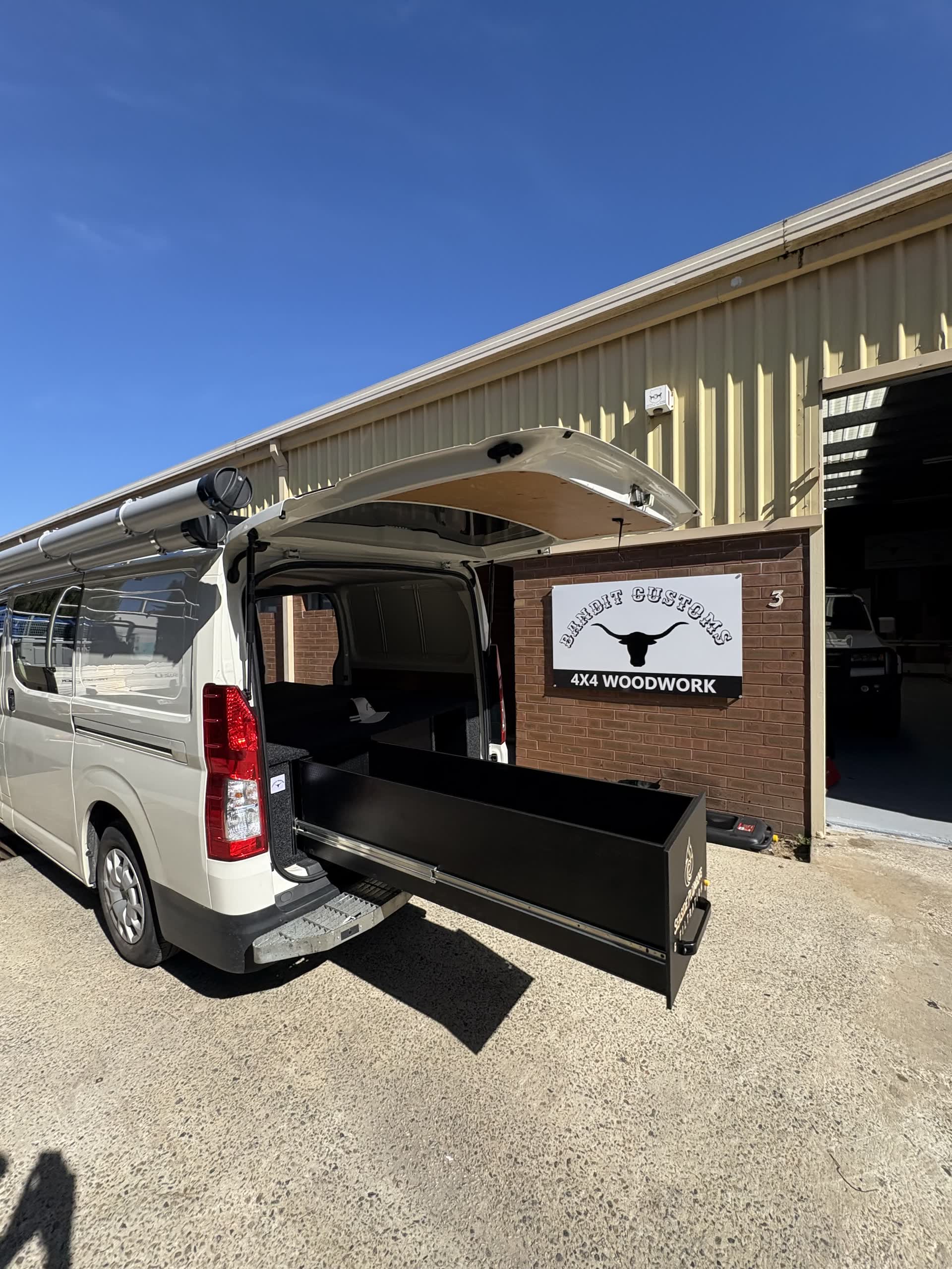 Seaside Plumbing brought us a stock HiAce