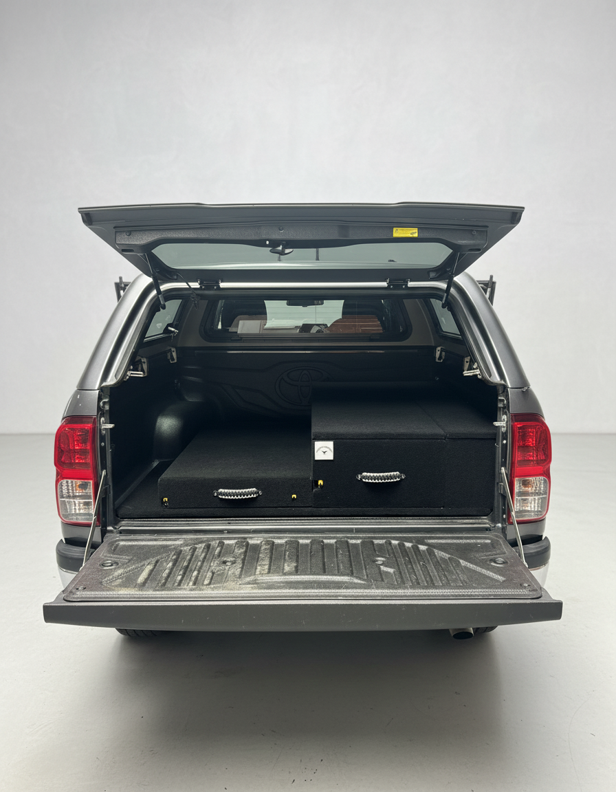 Bandit's Drawer + Fridge Slide + Slide-Out Table — view 2