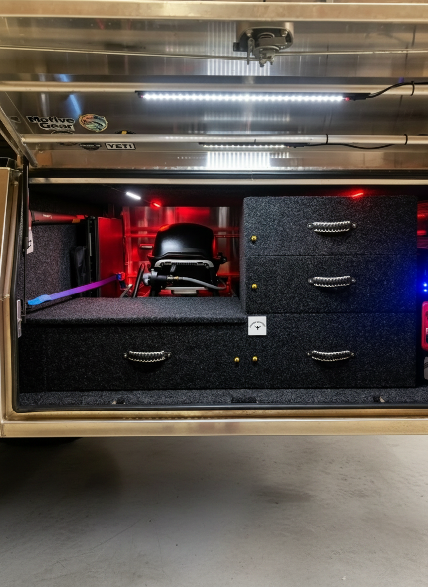 Bandit's L-Shape Canopy Storage System — view 2