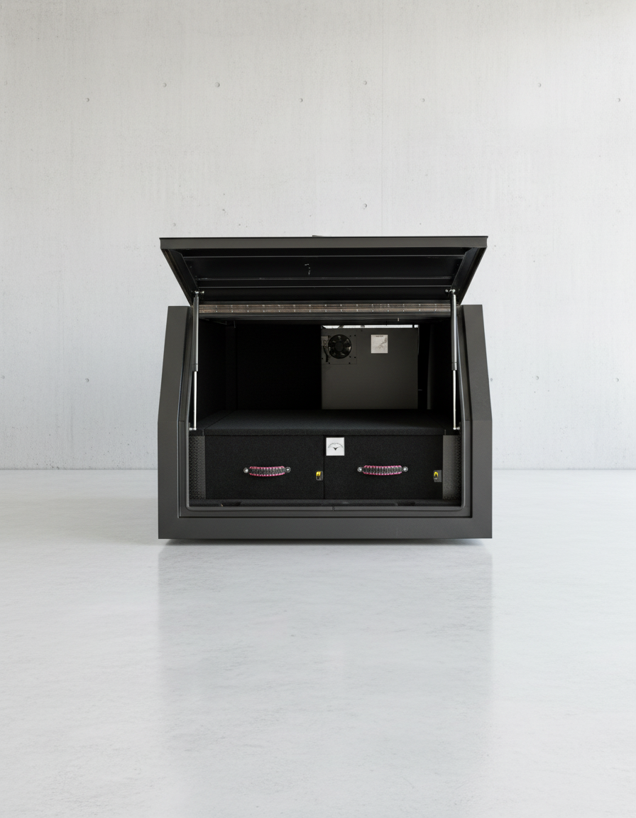 Bandit's Twin Drawer Canopy Storage — view 2